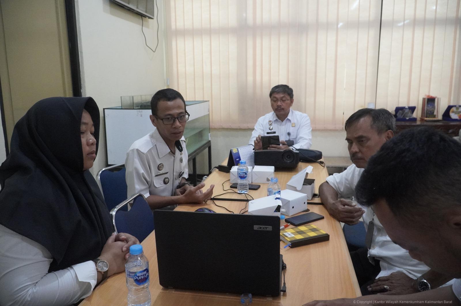 Kementerian Hukum Kalbar dan Pemkab Landak Gelar Harmonisasi Raperbup Standar Barang BMD