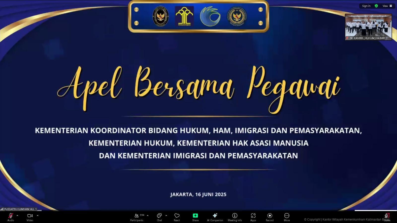 9 Apel Bersama KemenkoHukumdanHAM