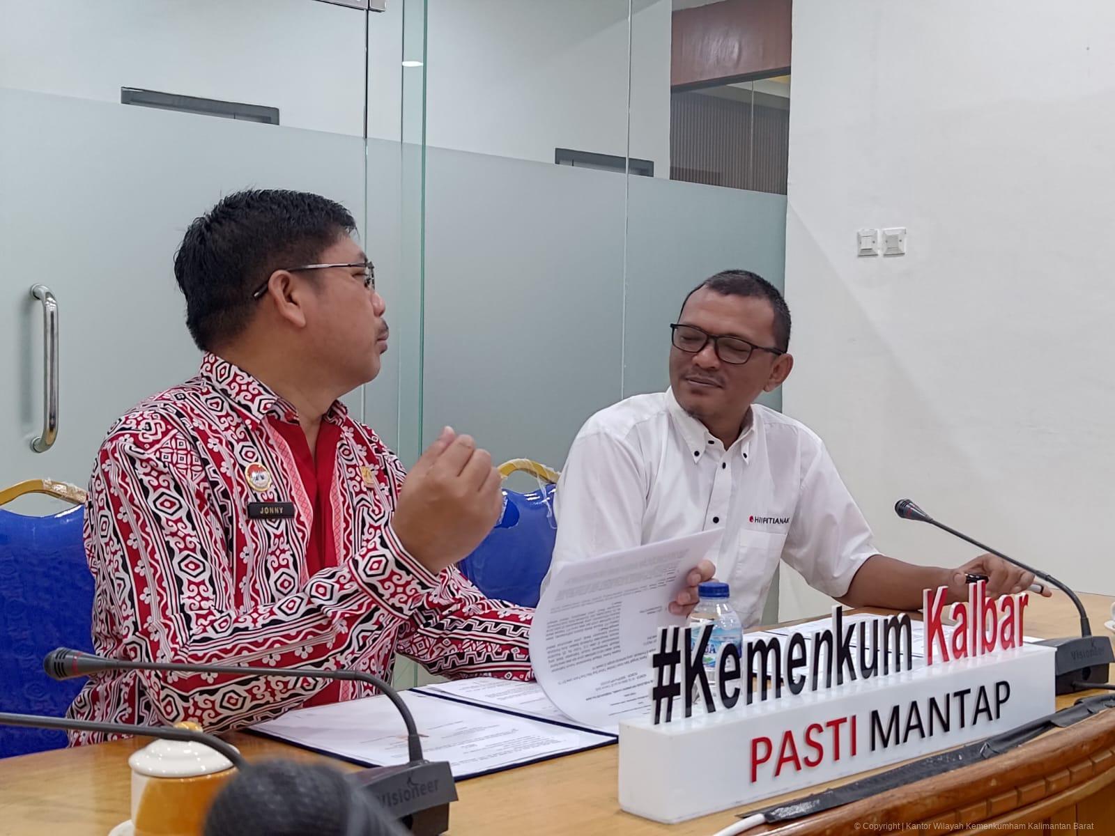 3 PKS Kemenkum Kalbar dan Hi Pontianak