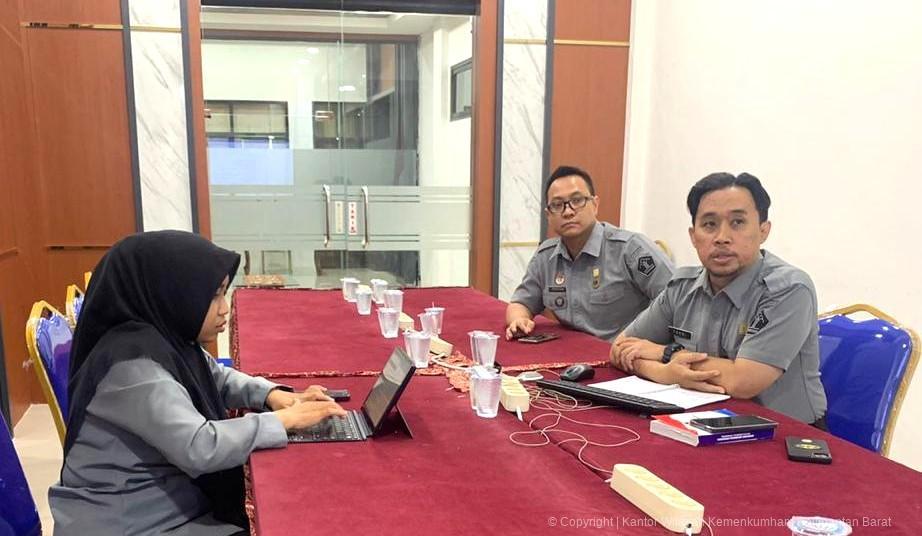 Perkuat Regulasi Perumahan Rakyat, Kanwil Kemenkum Kalbar Bahas Raperbup BSPS Kabupaten Sanggau