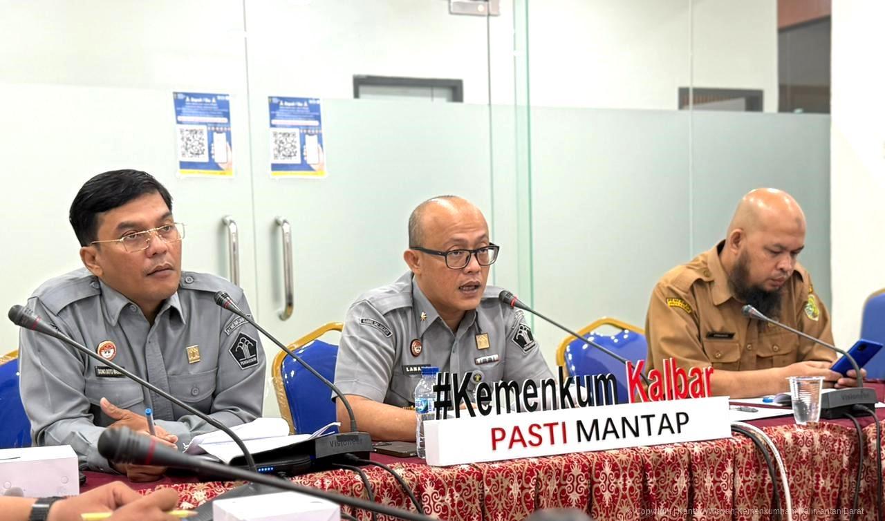 Kanwil Kemenkum Kalbar Harmonisasi Raperbup Sambas, Perkuat Dasar Hukum Pembentukan UPTD Museum Daerah