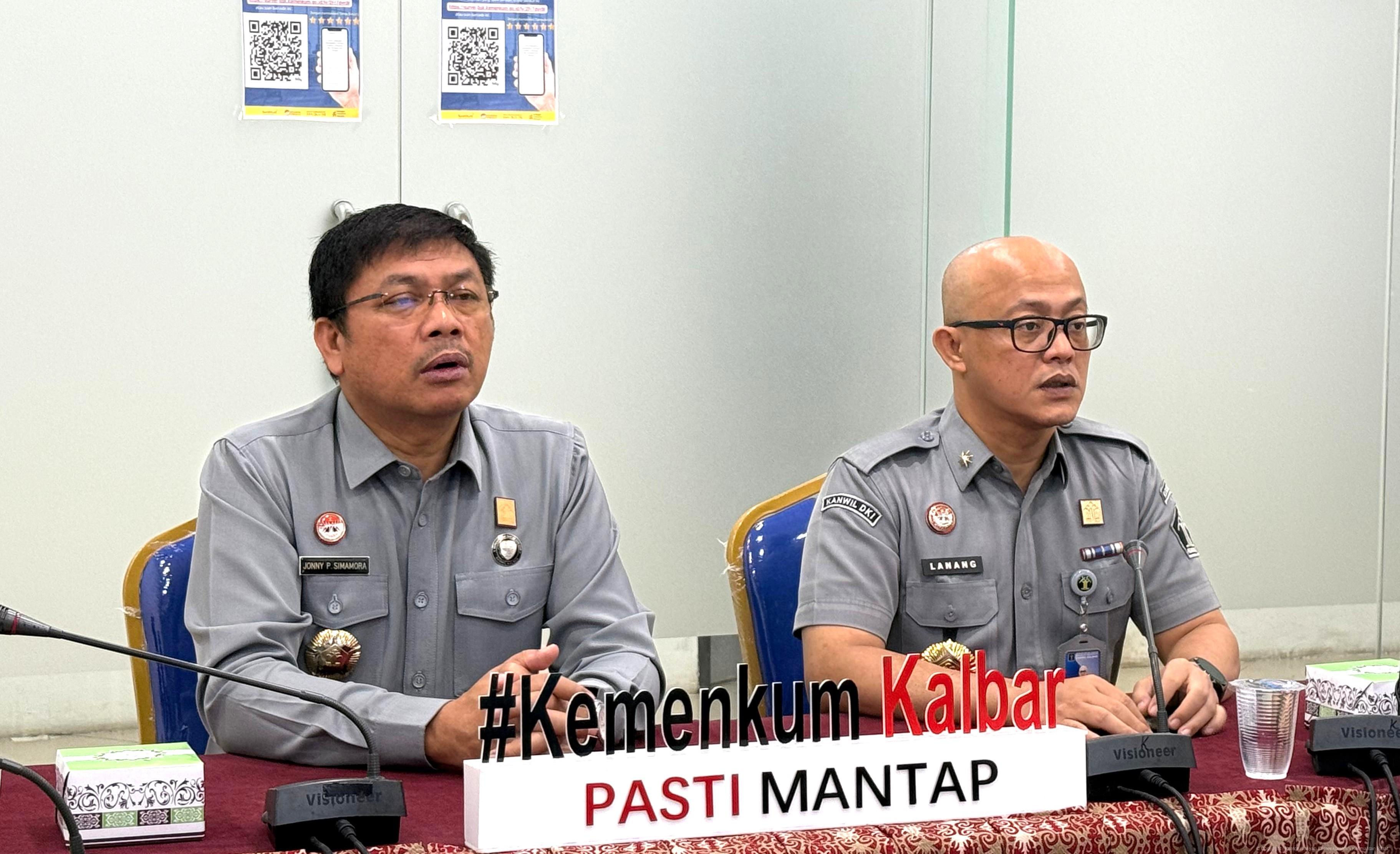 Kanwil Kemenkum Kalbar Perkuat Kebijakan Berbasis Data, Raih Peringkat 3 Nasional DSK