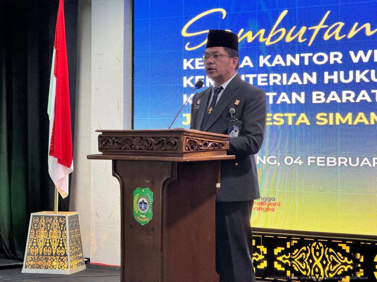 Lantik PAW Anggota MPDN Pontianak dan Anggota MPDN Singkawang,  Kakanwil Tekankan Pembinaan dan Integritas